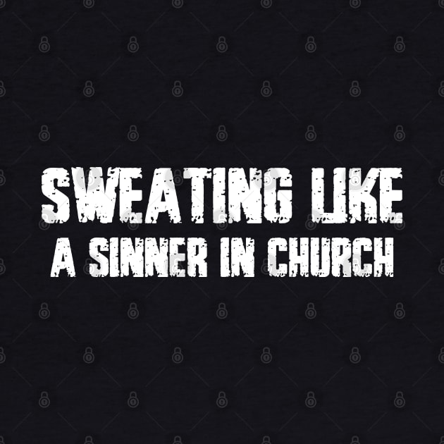 Sweating like a sinner in church by Giggl'n Gopher
